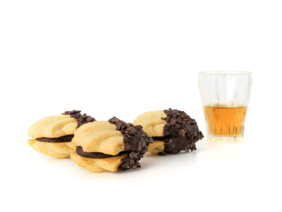 Immagine Prodotto Frollini al Rhum con Scaglie di Cioccolato