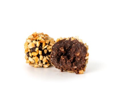 Immagine Prodotto Tartufi di Mandorla al Rhum con Granella