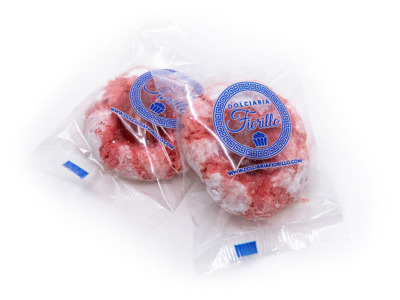 Immagine Prodotto Confezionato Paste di Mandorla Fragola con Candito