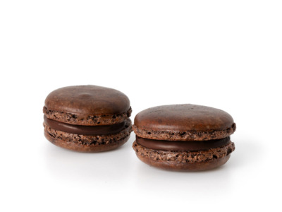 Immagine Prodotto Macarons al Cioccolato Fondente