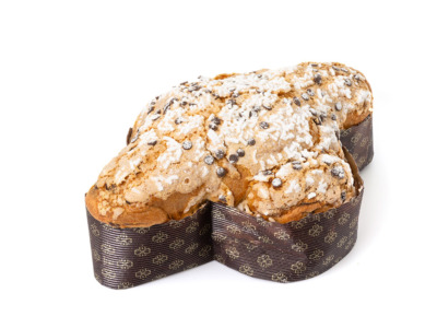 Immagine Prodotto Colomba cereali con Gocce di Cioccolato e Arancia - Dolciaria Fiorillo